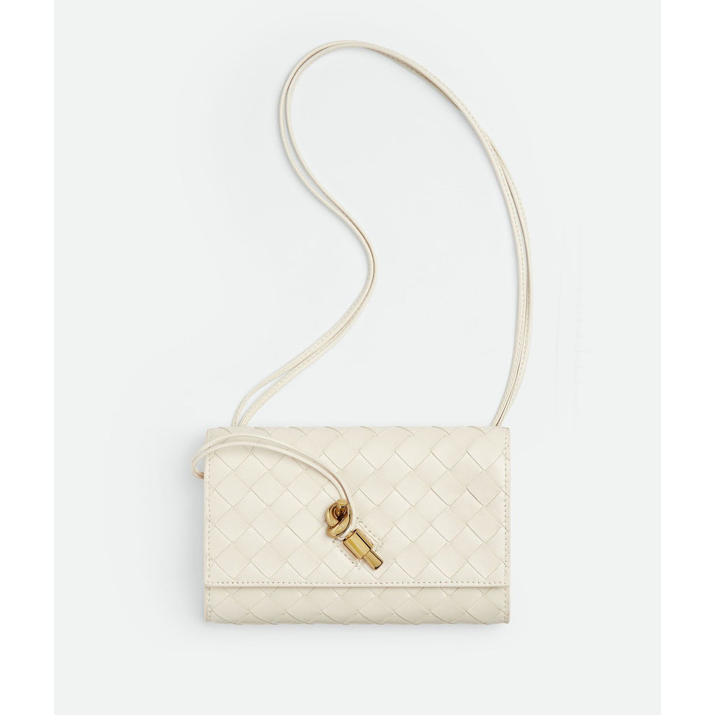 Sac Bottega Veneta Andiamo Pouch -  Blanc