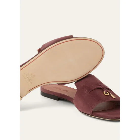 Sandales Loro Piana Summer Charms - Bordeaux