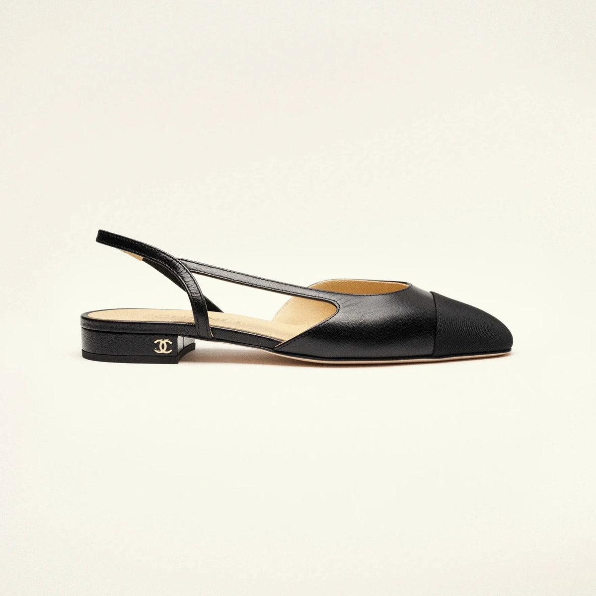 Sandales Chanel - À Bride arrière - Noir