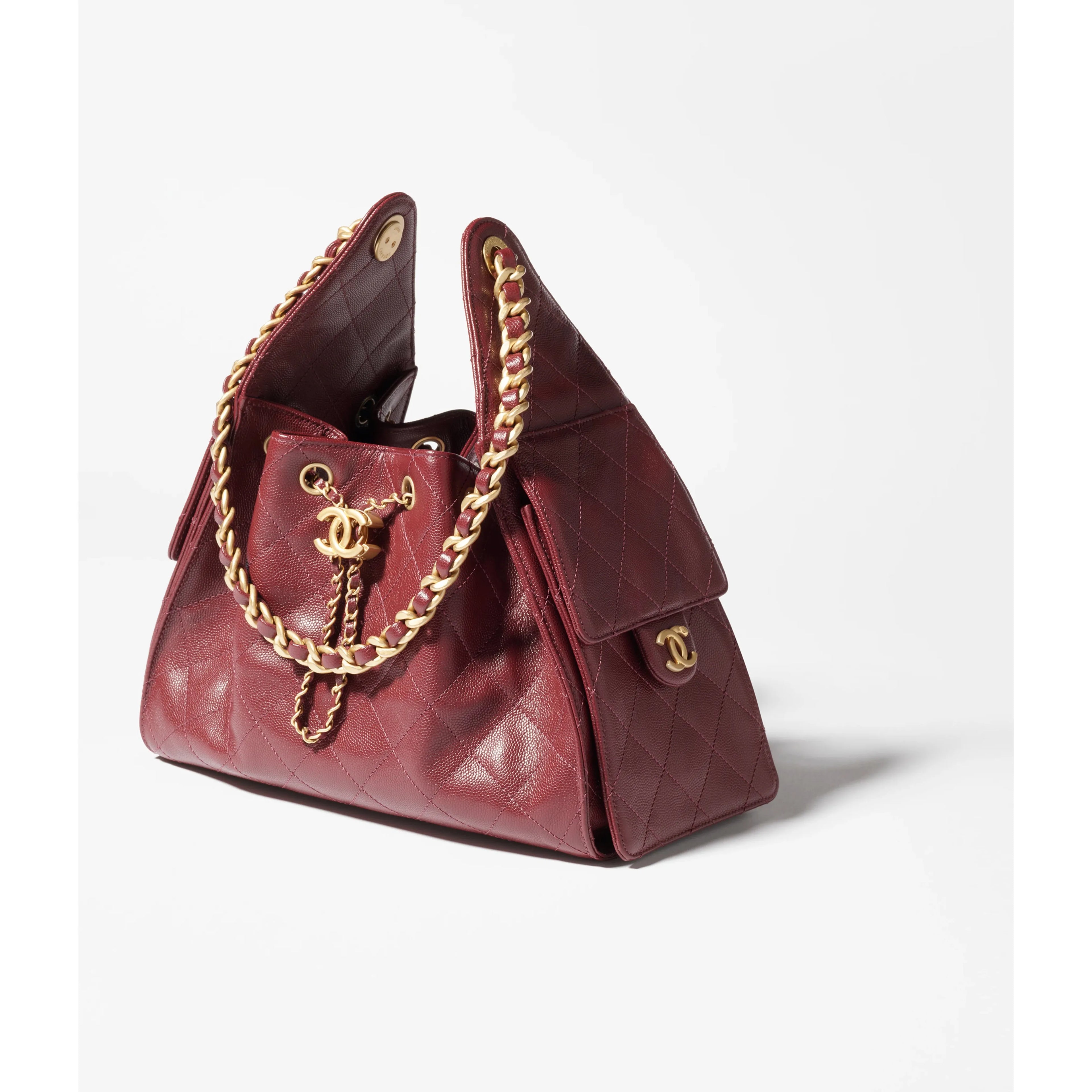 Sacs CHANEL 25 Small - Bordeaux