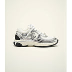 Espadrilles Chanel - Argent / Blanc