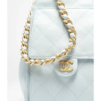 Sacs CHANEL 25 Mini - Bleu