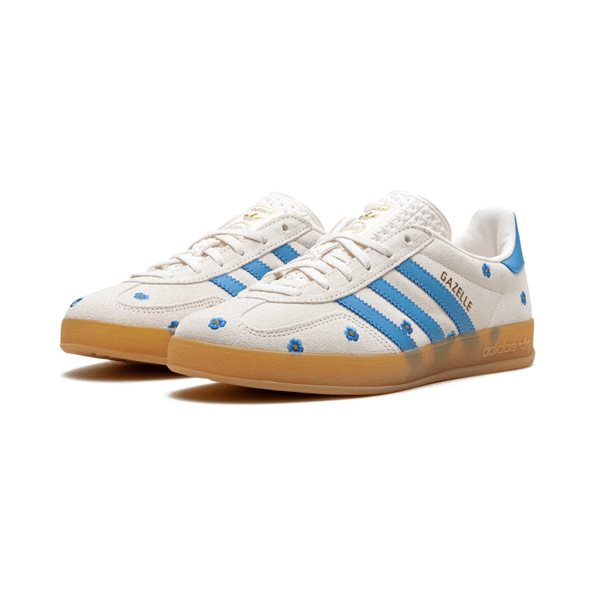 Adidas Gazelle Indoor "Light Blue Floral"