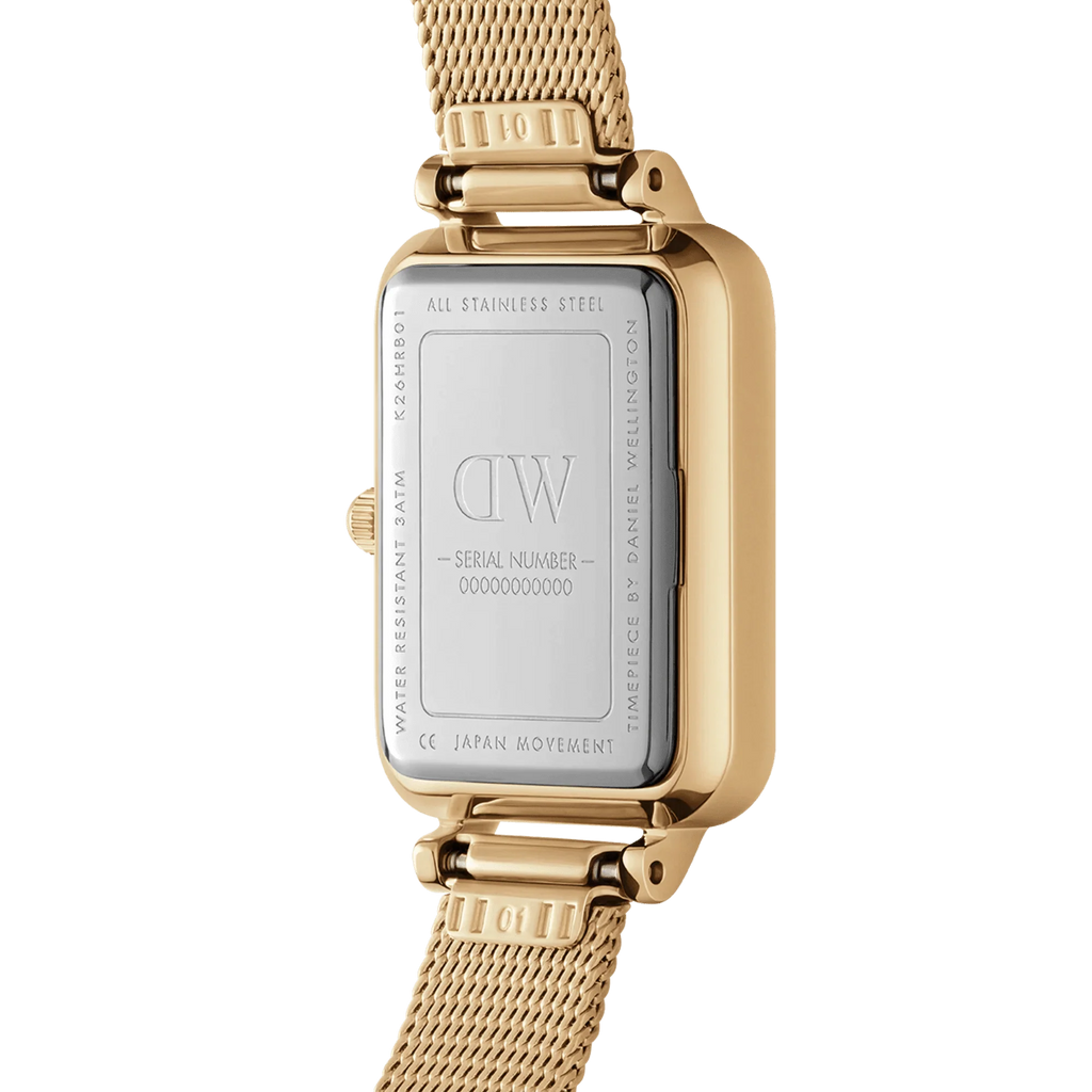 Montre Daniel Wellington QUADRO PRESSED EVERGOLD