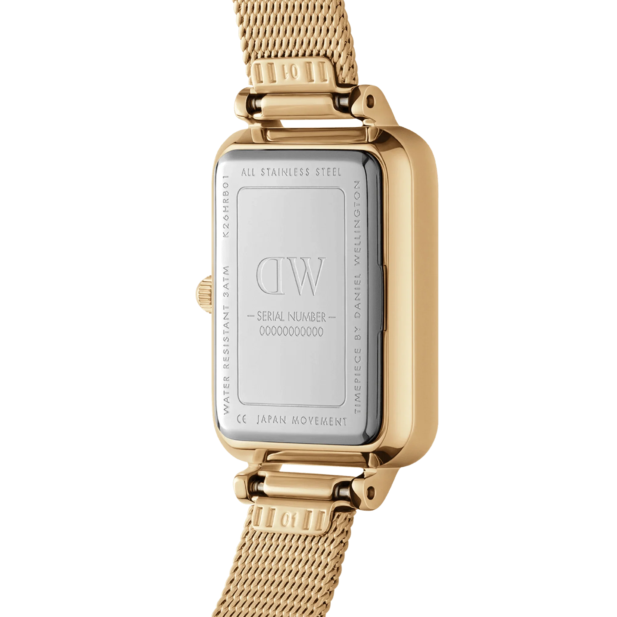 Montre Daniel Wellington QUADRO PRESSED EVERGOLD