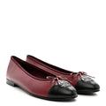 Ballerines Chanel - Bordeaux