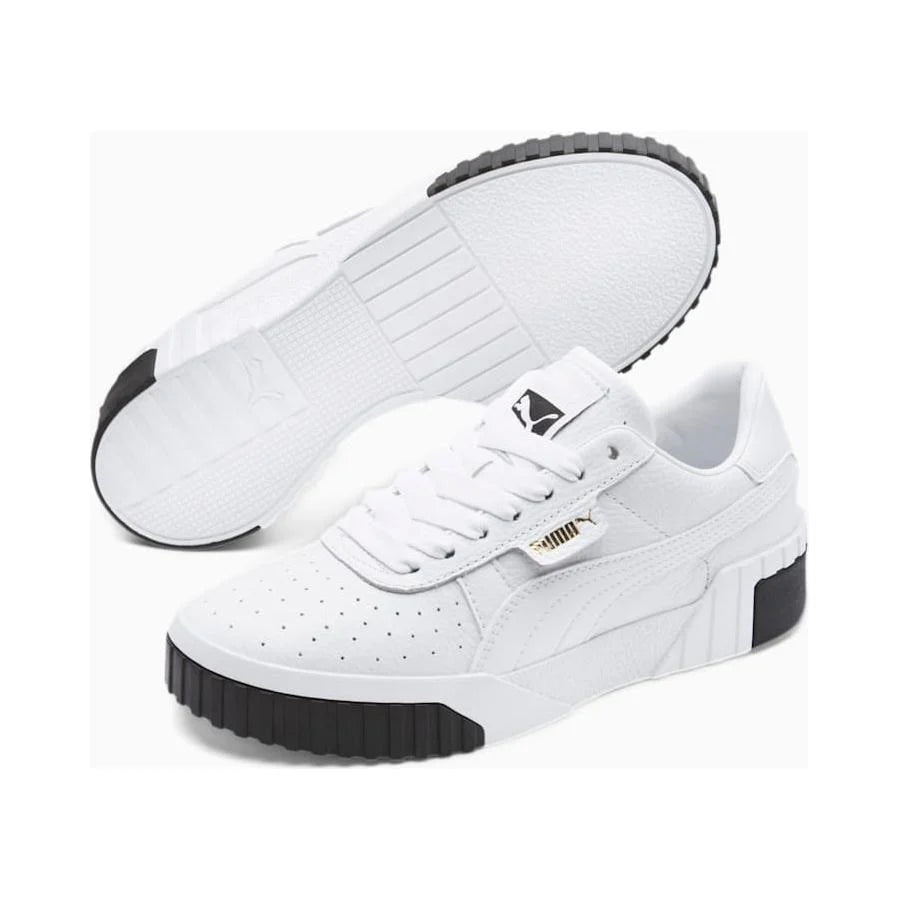 Puma Cali Emboss -  White / Black