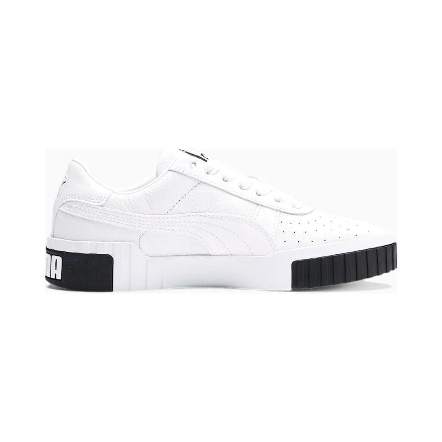 Puma Cali Emboss -  White / Black