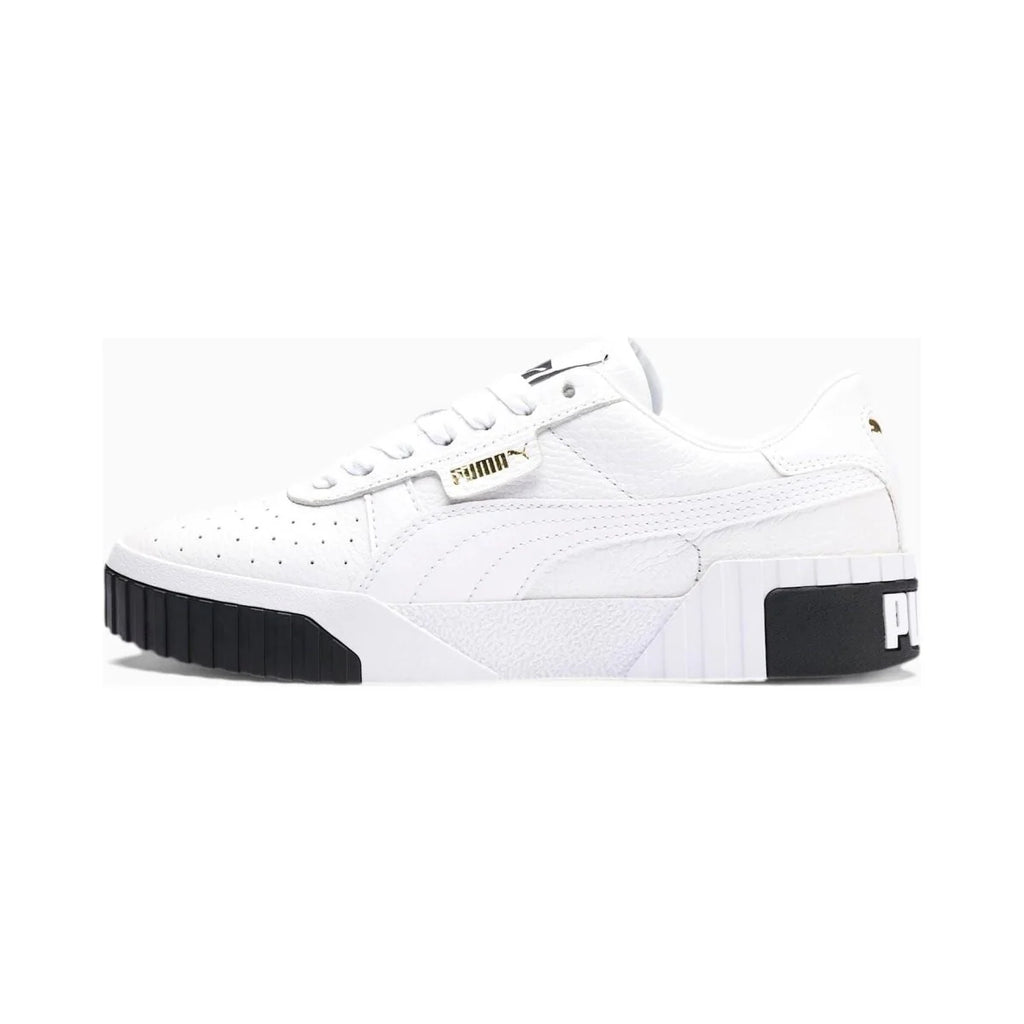 Puma Cali Emboss -  White / Black