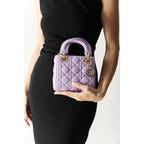 Sac Lady Dior - Mini - Violet