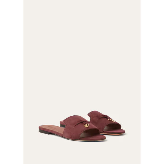 Sandales Loro Piana Summer Charms - Bordeaux