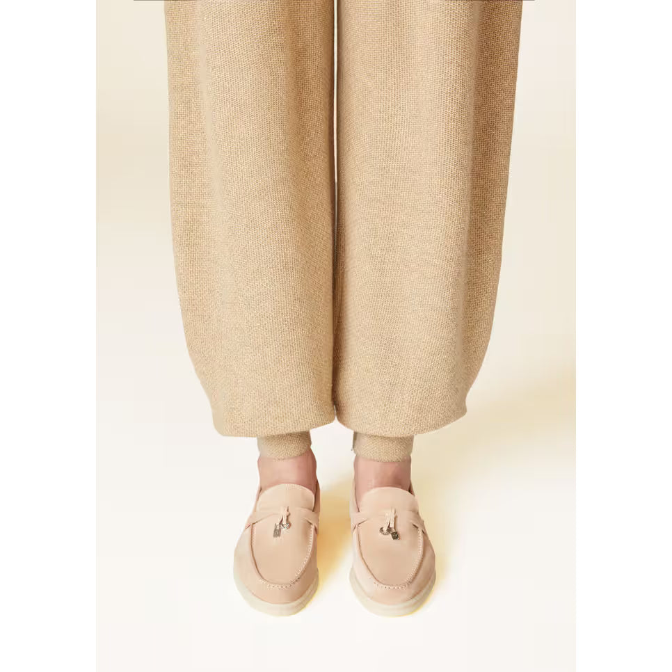 Mocassins Loro Piana Summer Charms Walk - Beige