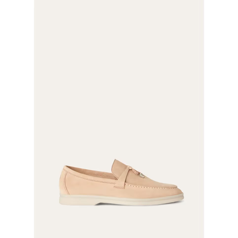 Mocassins Loro Piana Summer Charms Walk - Beige