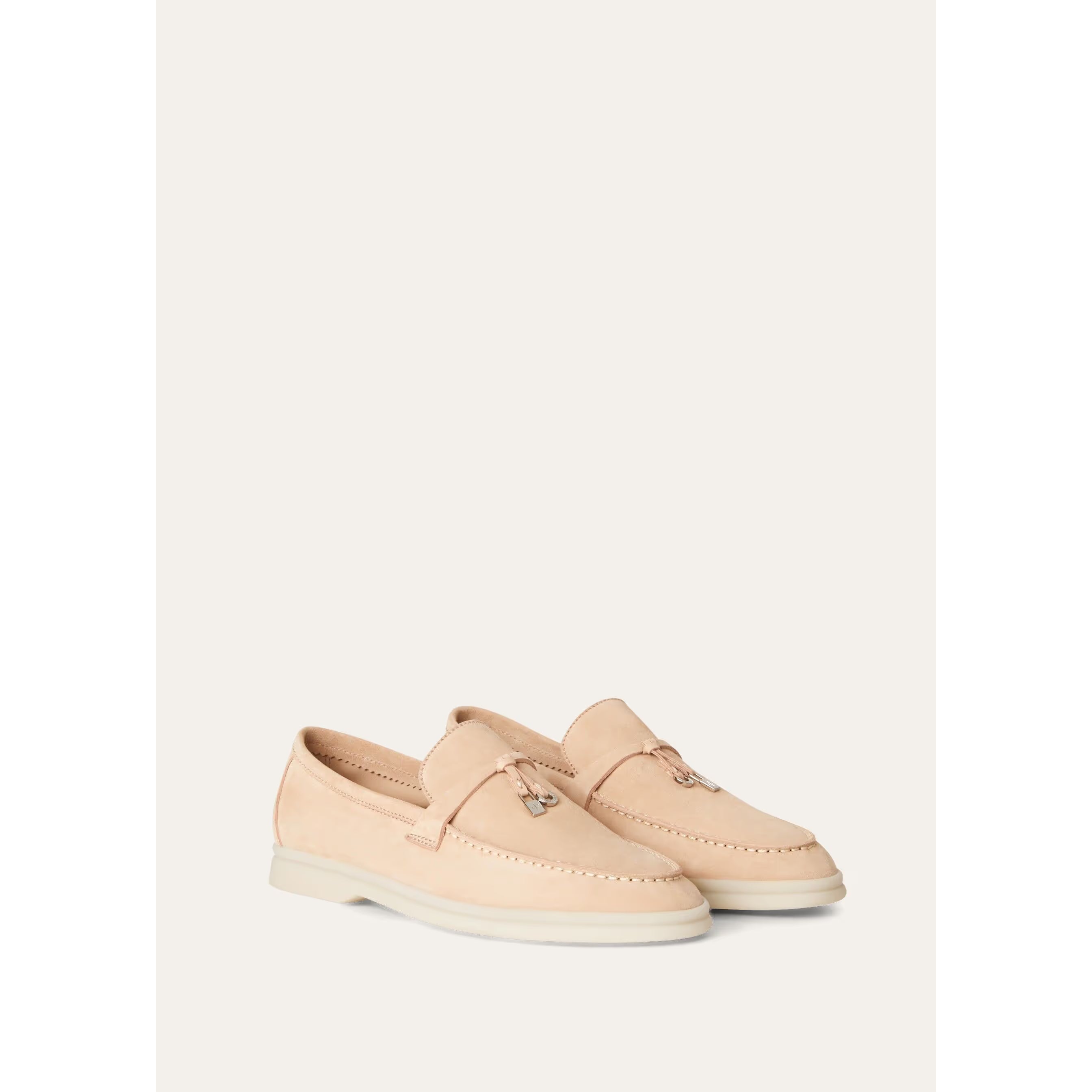 Mocassins Loro Piana Summer Charms Walk - Beige
