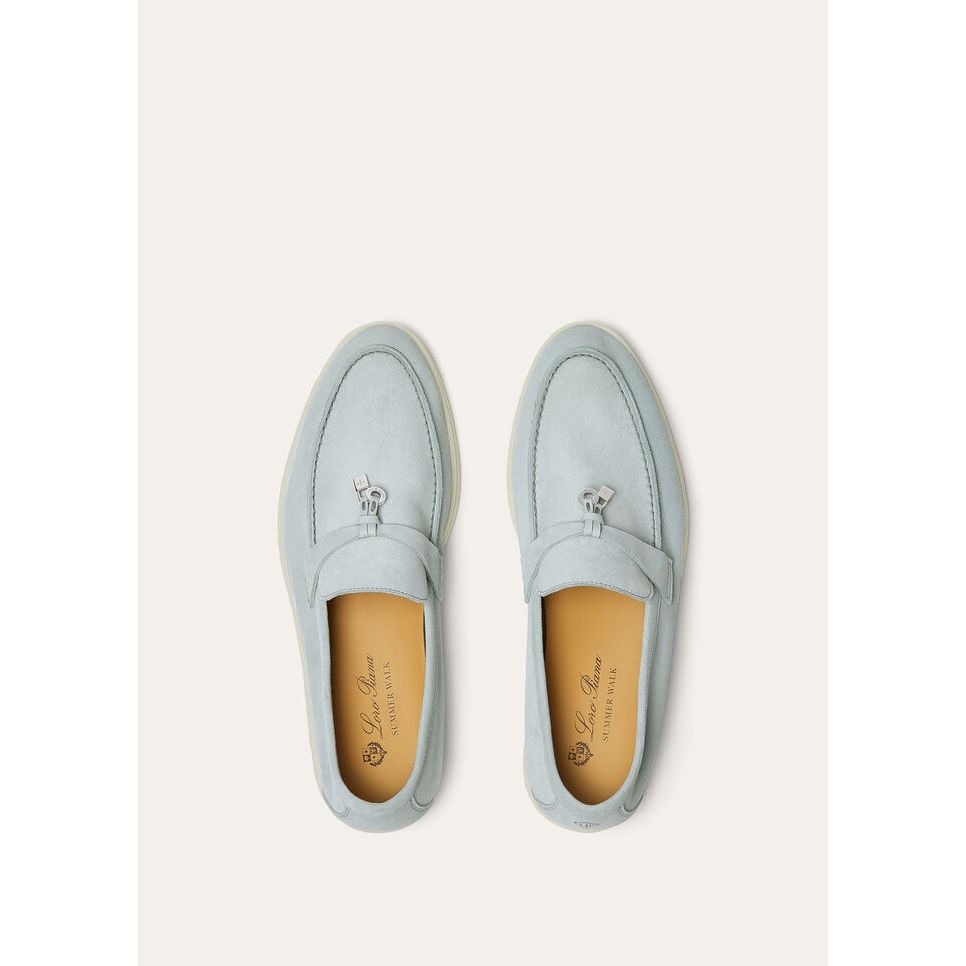 Mocassins Loro Piana Summer Charms Walk - Bleu ciel