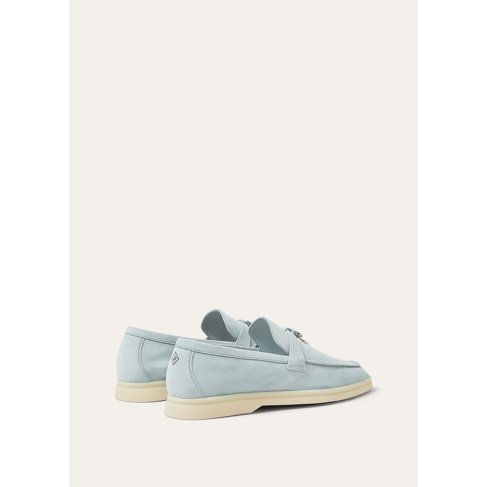 Mocassins Loro Piana Summer Charms Walk - Bleu ciel