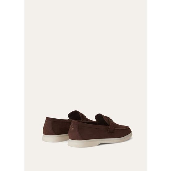 Mocassins Loro Piana Summer Charms Walk - Marron