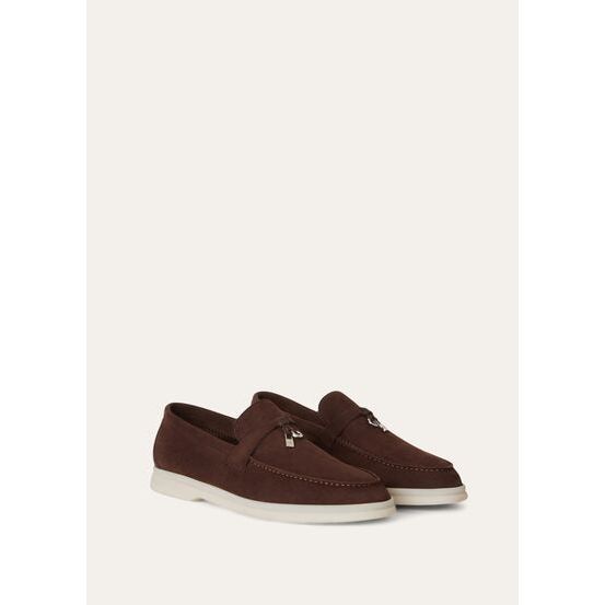 Mocassins Loro Piana Summer Charms Walk - Marron
