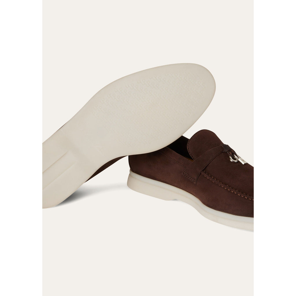 Mocassins Loro Piana Summer Charms Walk - Marron