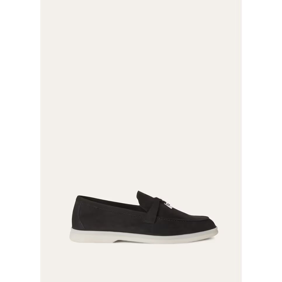 Mocassins Loro Piana Summer Charms Walk - Noir