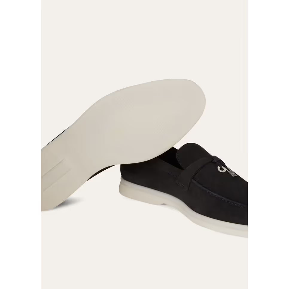 Mocassins Loro Piana Summer Charms Walk - Noir