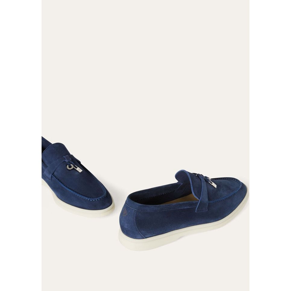 Mocassins Loro Piana Summer Charms Walk - Bleu