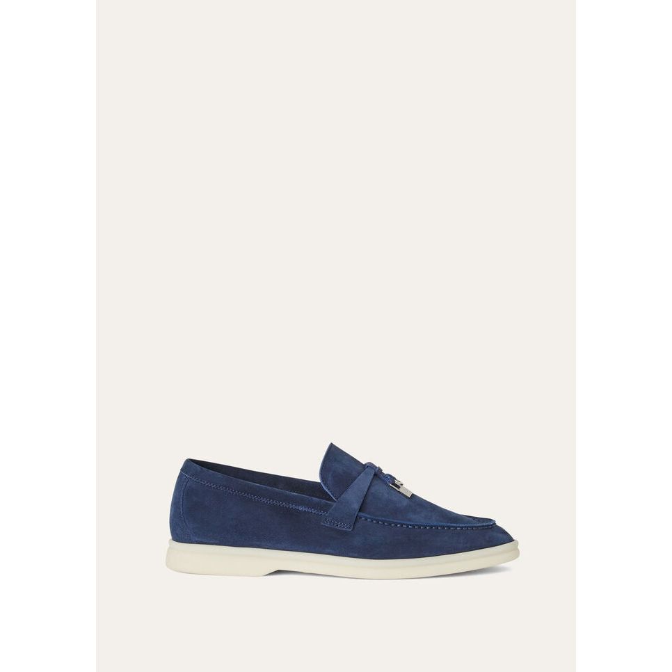 Mocassins Loro Piana Summer Charms Walk - Bleu