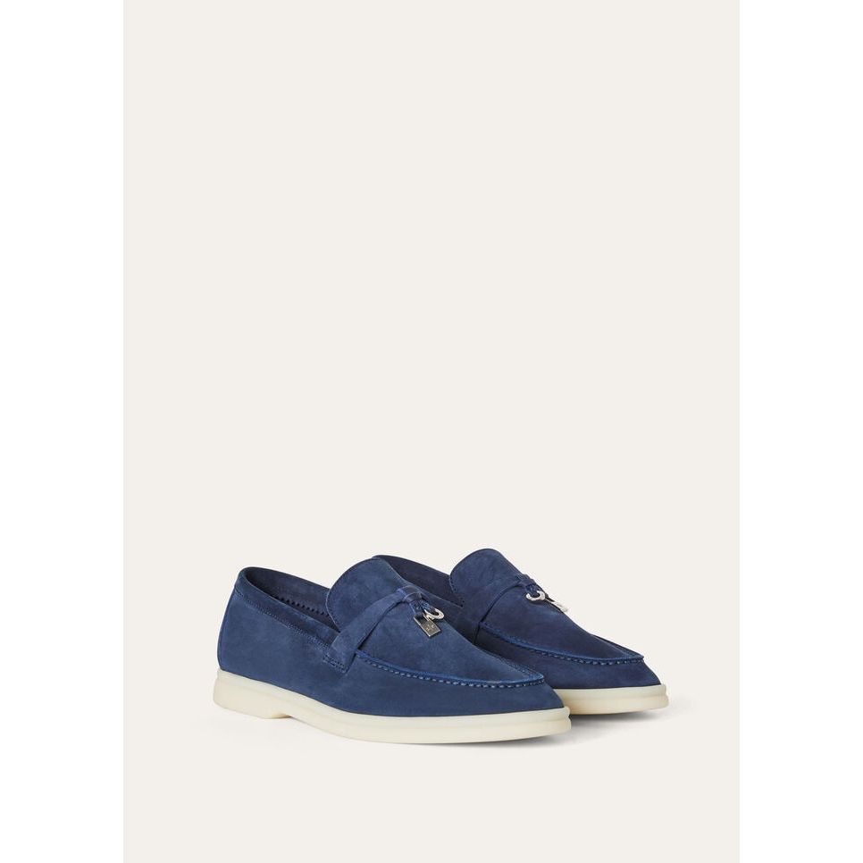 Mocassins Loro Piana Summer Charms Walk - Bleu