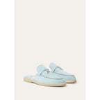 Mocassins Loro piana Babouche Charms Walk - Bleu ciel