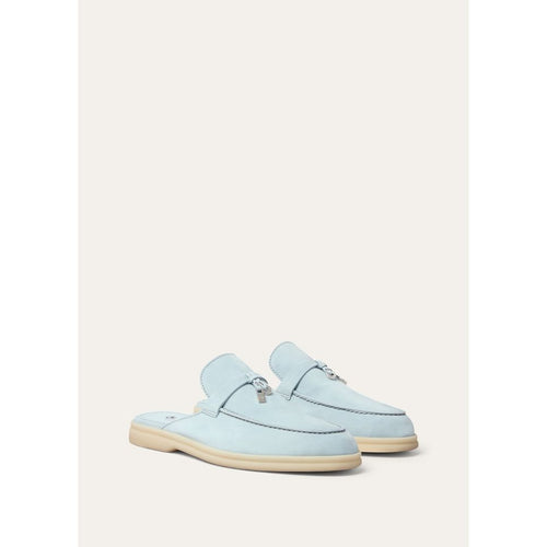 Babouche Loro Piana - Charms Walk - Bleu ciel