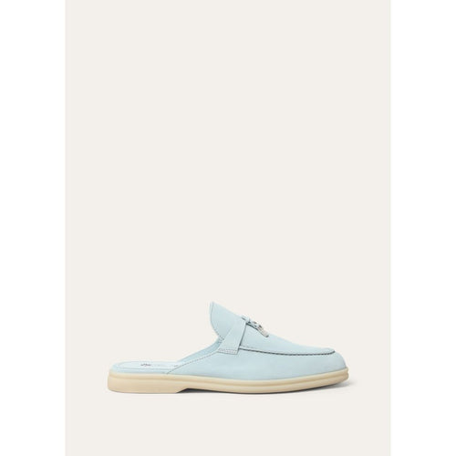 Babouche Loro Piana - Charms Walk - Bleu ciel