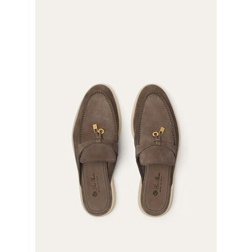 Babouche Loro Piana - Charms Walk - Marron