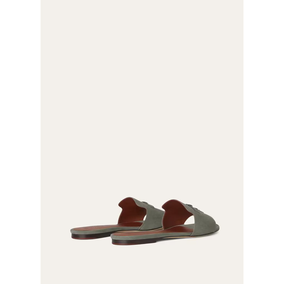 Sandales Loro Piana Summer Charms - Gris Armé