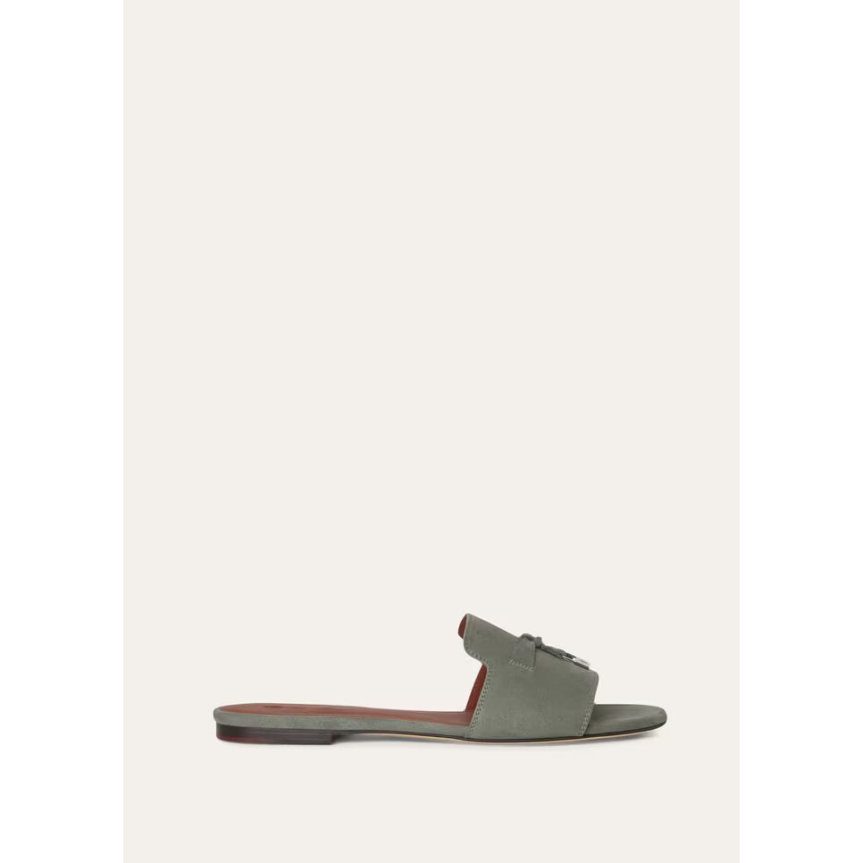Sandales Loro Piana Summer Charms - Gris Armé
