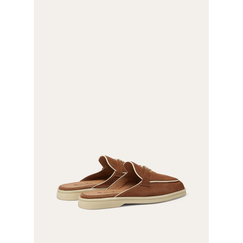 Mocassins Loro piana Babouche Charms Walk - Camel