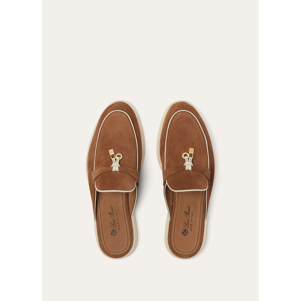 Mocassins Loro piana Babouche Charms Walk - Camel