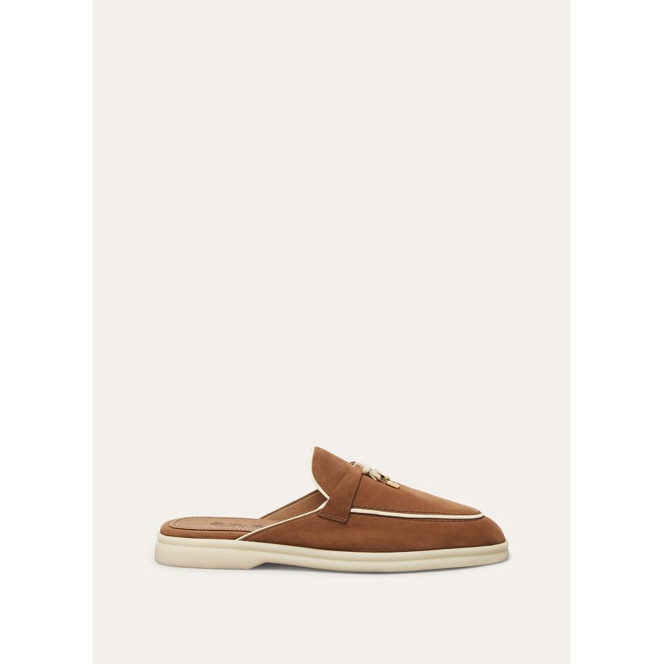 Mocassins Loro piana Babouche Charms Walk - Camel