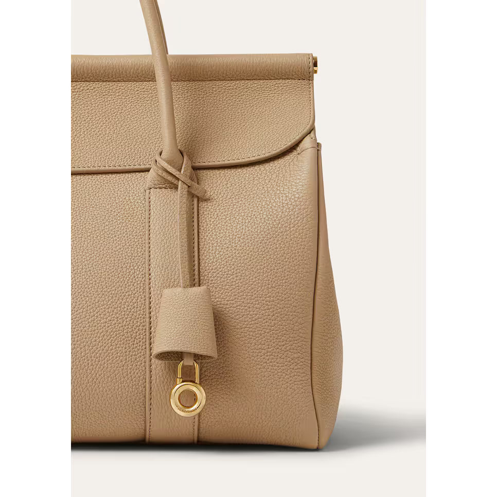 Sac Loro Piana Loom L32 - Mastic clair/doré