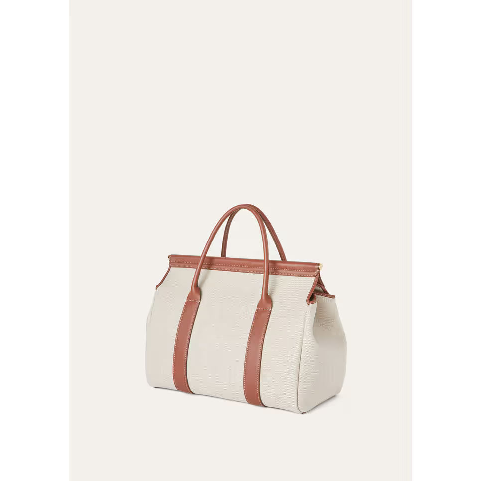 Sac Loro Piana Loom L32 - Naturel/Caramel