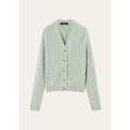 Cardigan Loro Piana Treccia - Vert