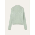 Cardigan Loro Piana Treccia - Vert