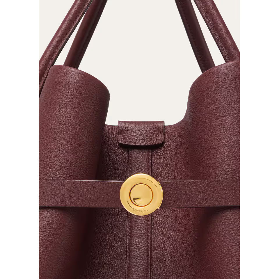 Sac Loro Piana Ghiera Shopper - Bordeaux