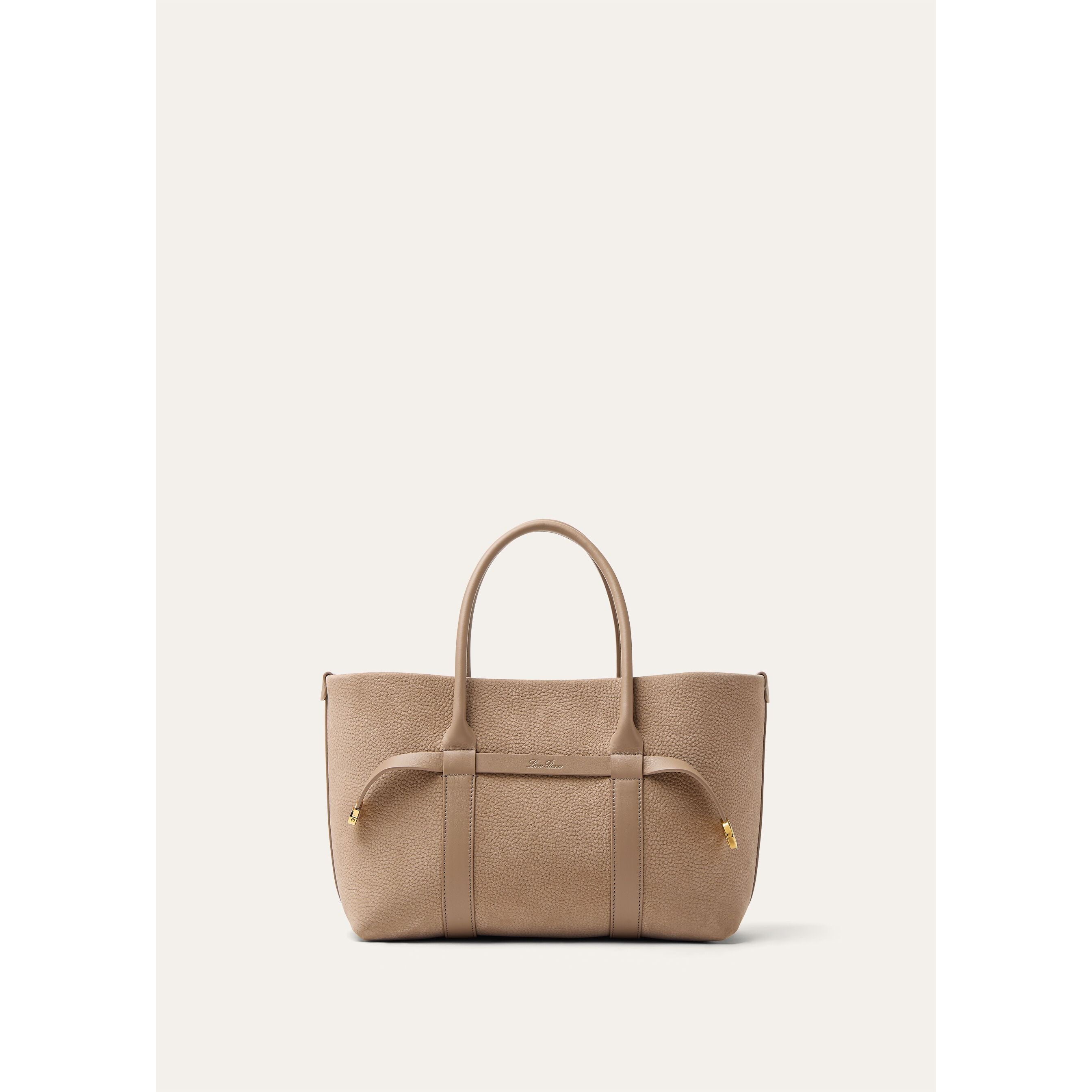 Sac Loro Piana Ghiera Shopper Small - Taupe