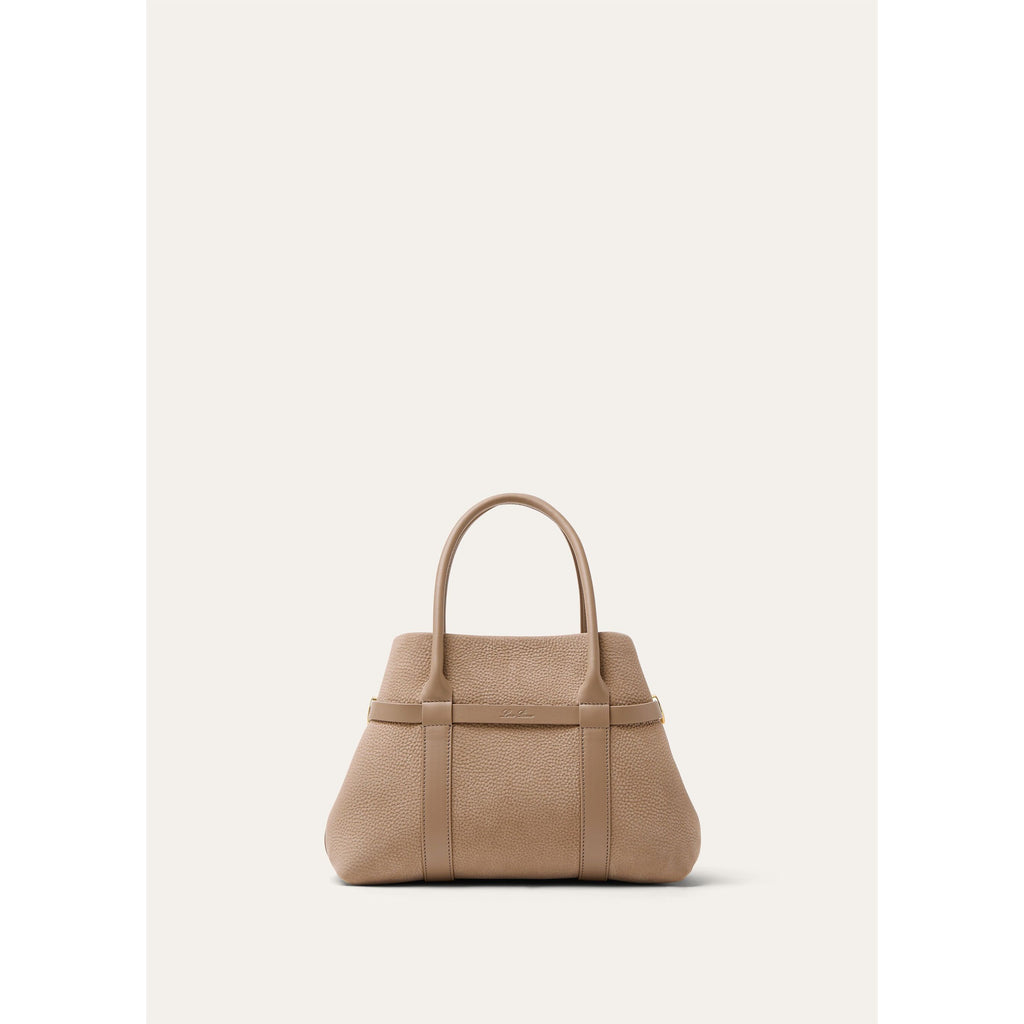 Sac Loro Piana Ghiera Shopper Small - Taupe