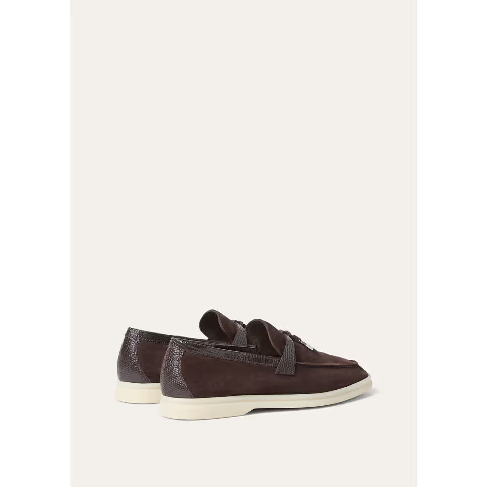 Mocassins Loro Piana Summer Charms Walk - Marron