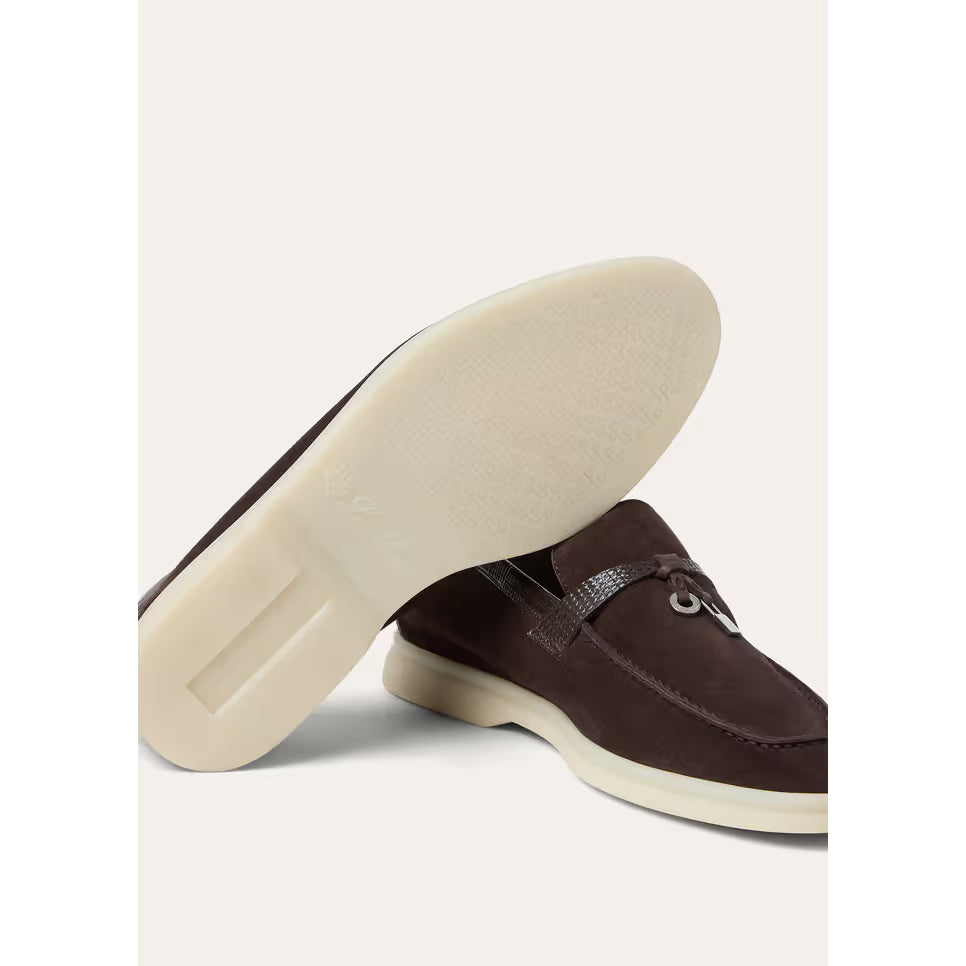 Mocassins Loro Piana Summer Charms Walk - Marron