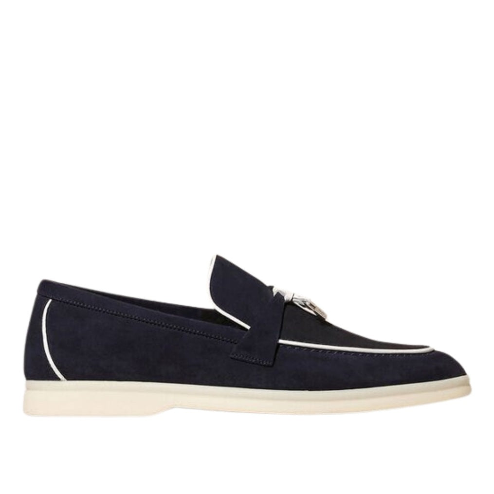 Mocassins Loro Piana - Summer Charms Walk - Bleu Marine