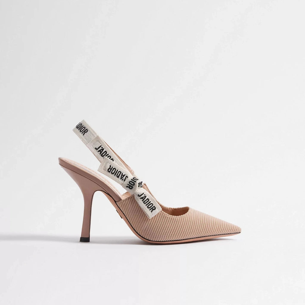 Escarpins Christian Dior - J'adior Slingback Tissu - Nude