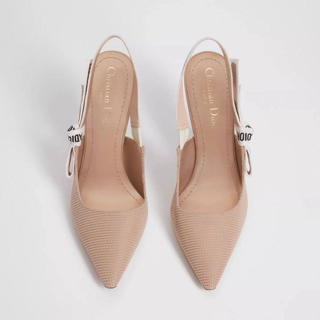 Escarpins Christian Dior - J'adior Slingback Tissu - Nude