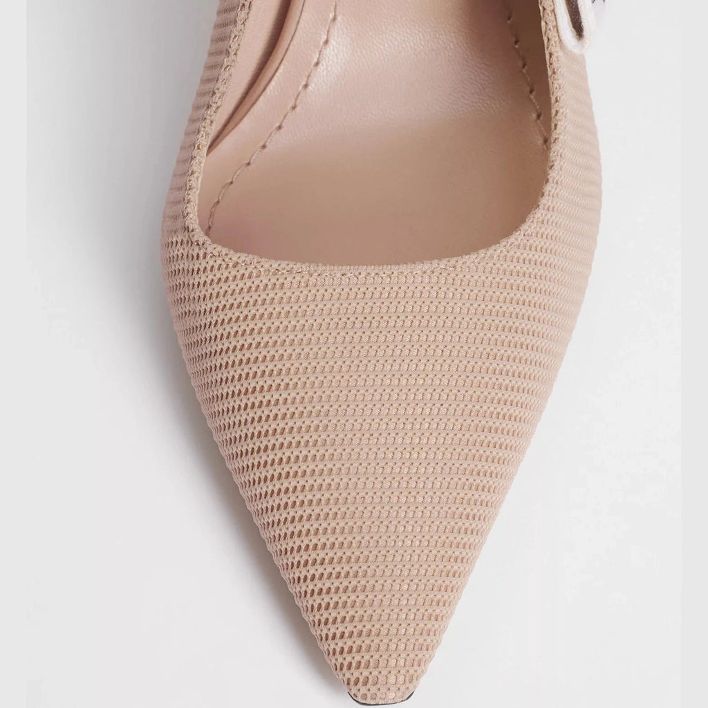 Escarpins Christian Dior - J'adior Slingback Tissu - Nude